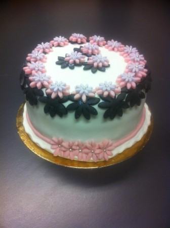 Mijn allereerste taart bij een workshop